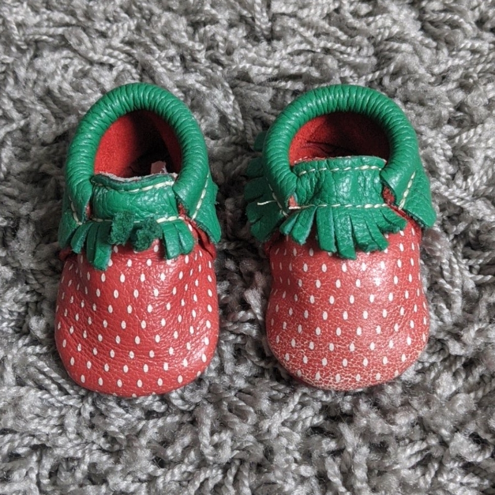 Strawberry Freshly Picked Moccasins